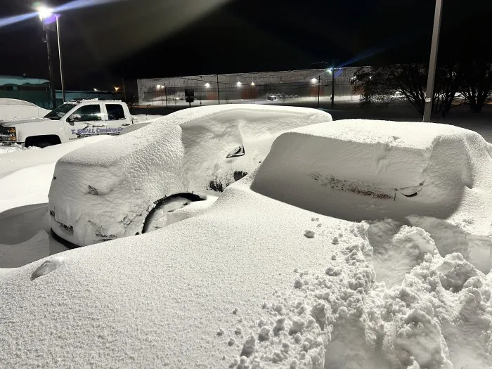 Près de 200 cm de neige : la mégabordée marque l'histoire