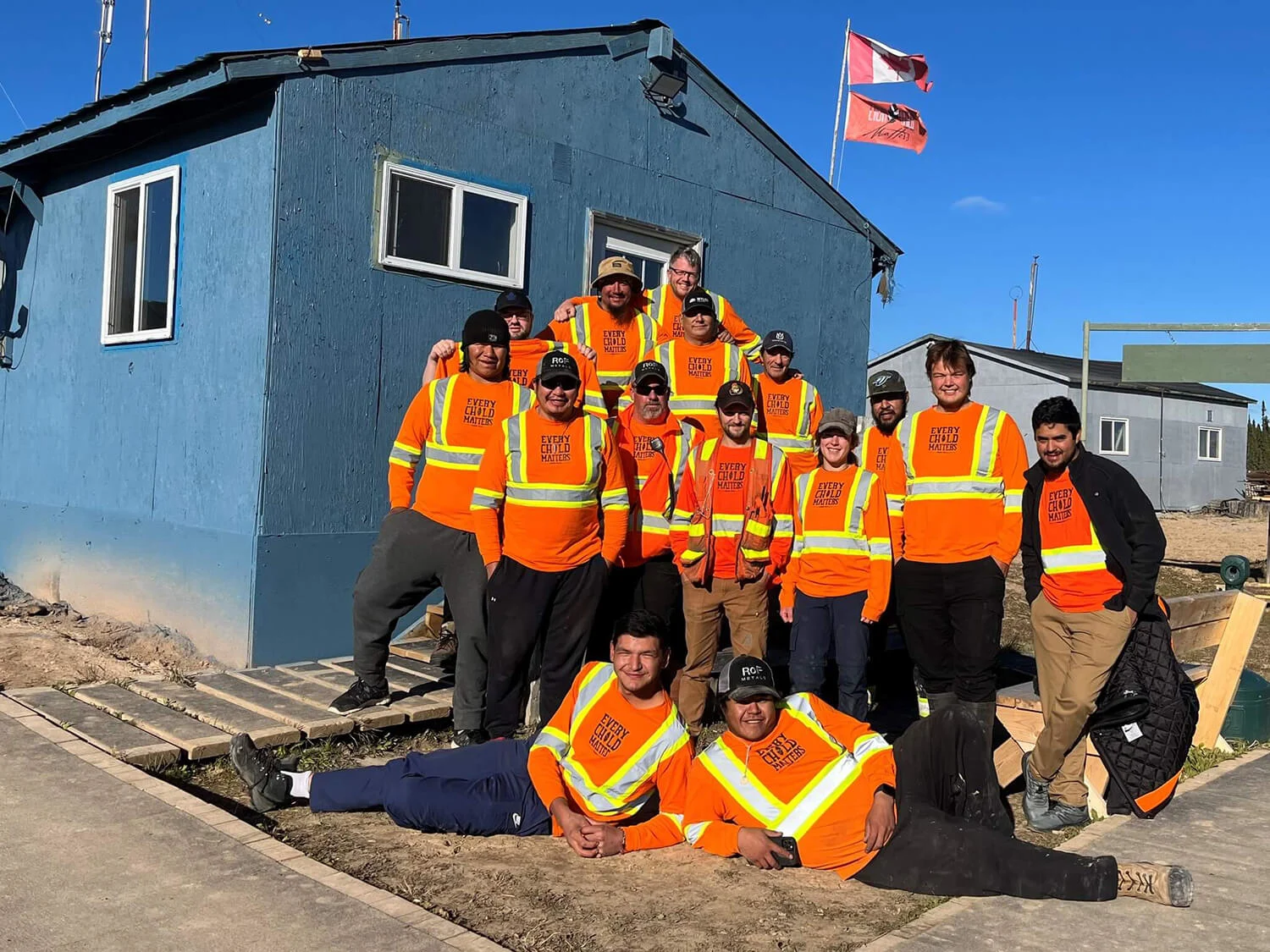 Ring of Fire Metals Esker Site team