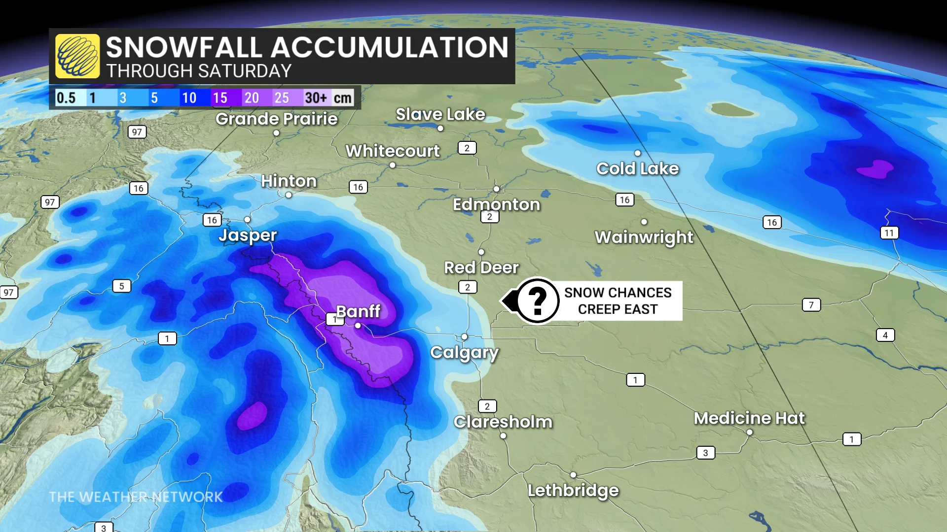 Baron - Alberta snow - May 15