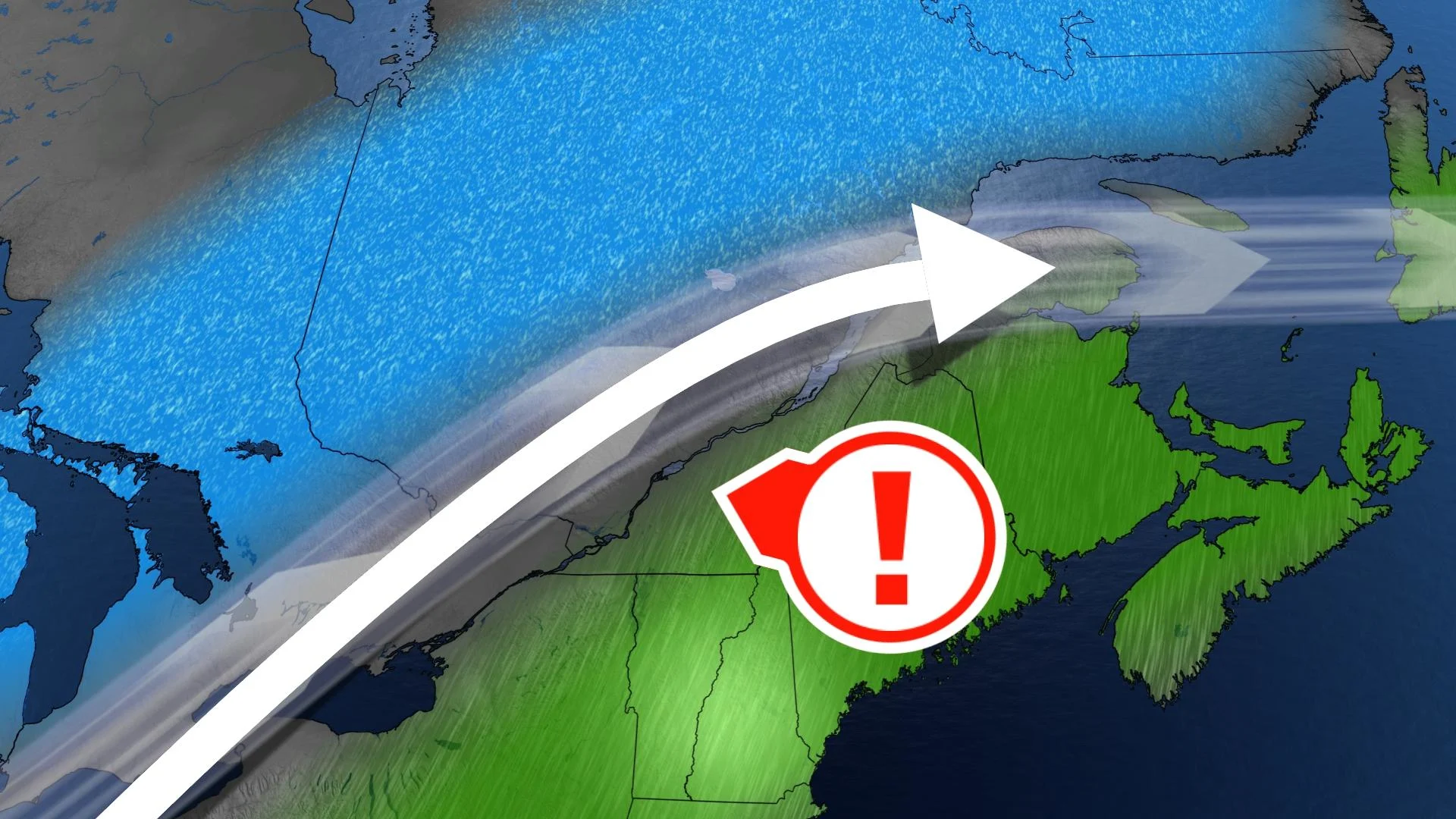 La tempête du week-end met la table pour une semaine mouvementée