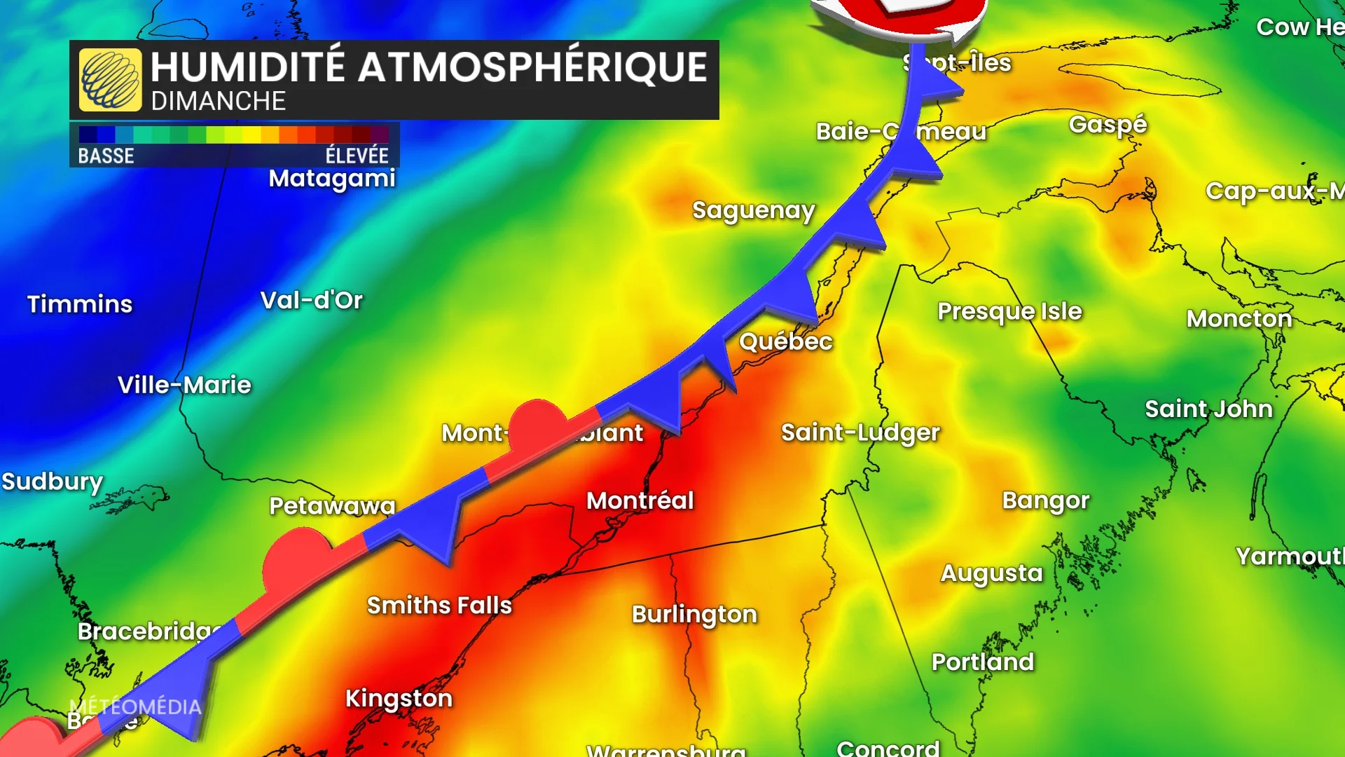 Le festival des orages se poursuit au Québec