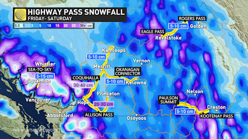 Another Storm Aims For The West Coast, Hazardous Travel For Some In B.C ...