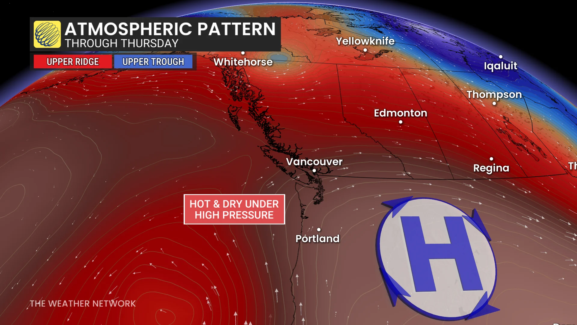 Baron - BC atmospheric pattern - July 21