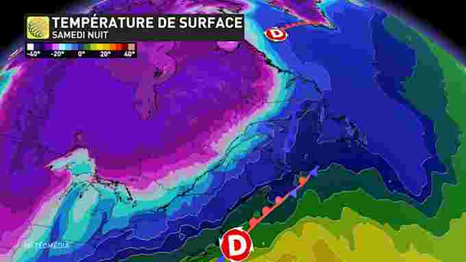 Surface temperature