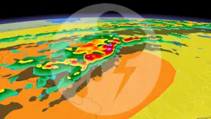 Risque d’orages lundi : fortes rafales, grêle et tornades à surveiller. Détails ici. 