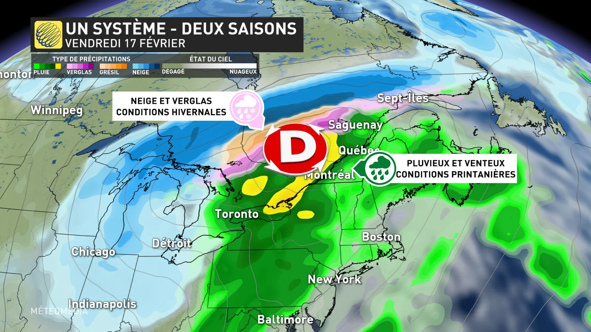 Système - Deux saisons au Québec