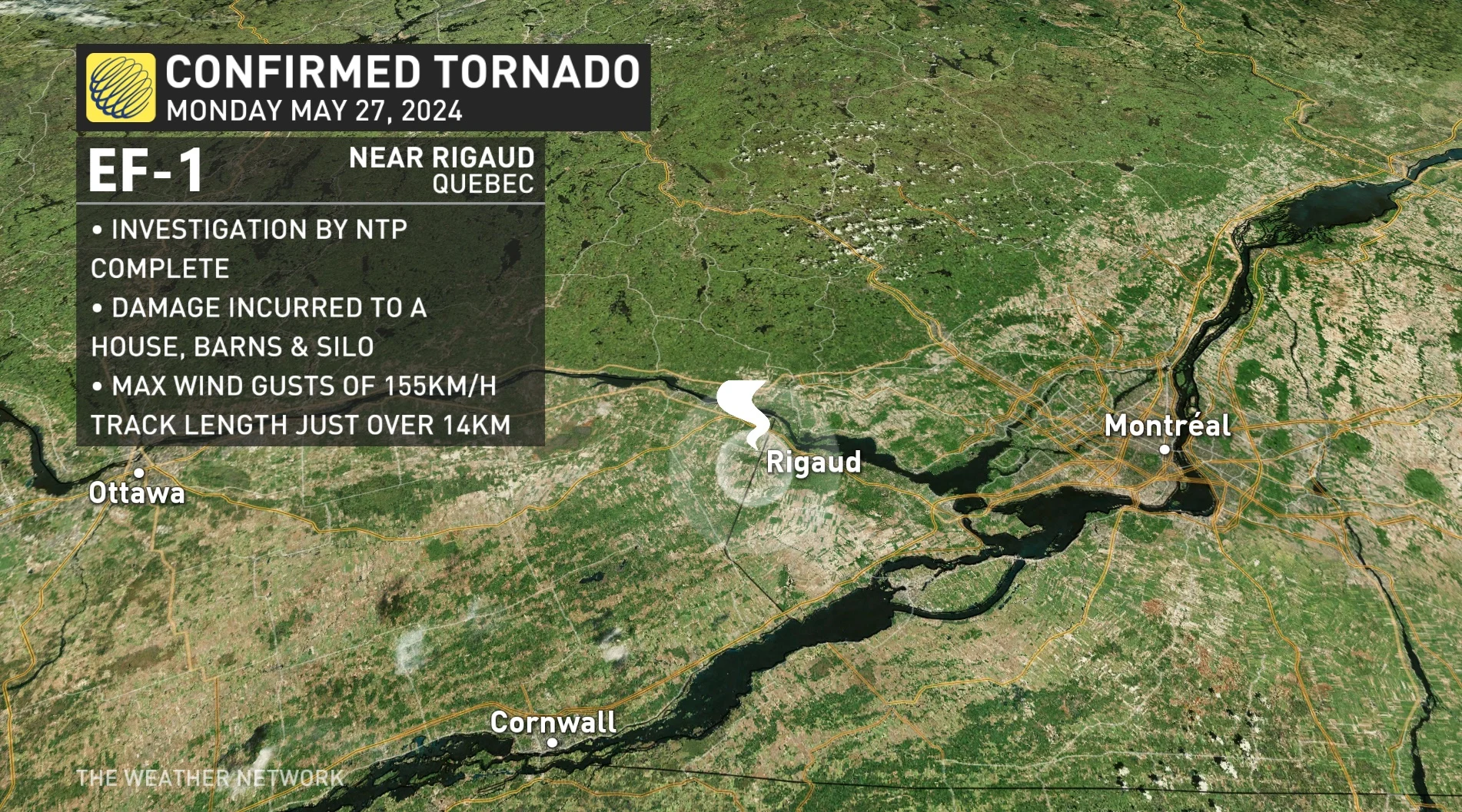 Rigaud, Que., tornado May 27 (updated May 29)