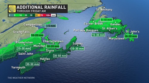 Weather for Fredericton NB