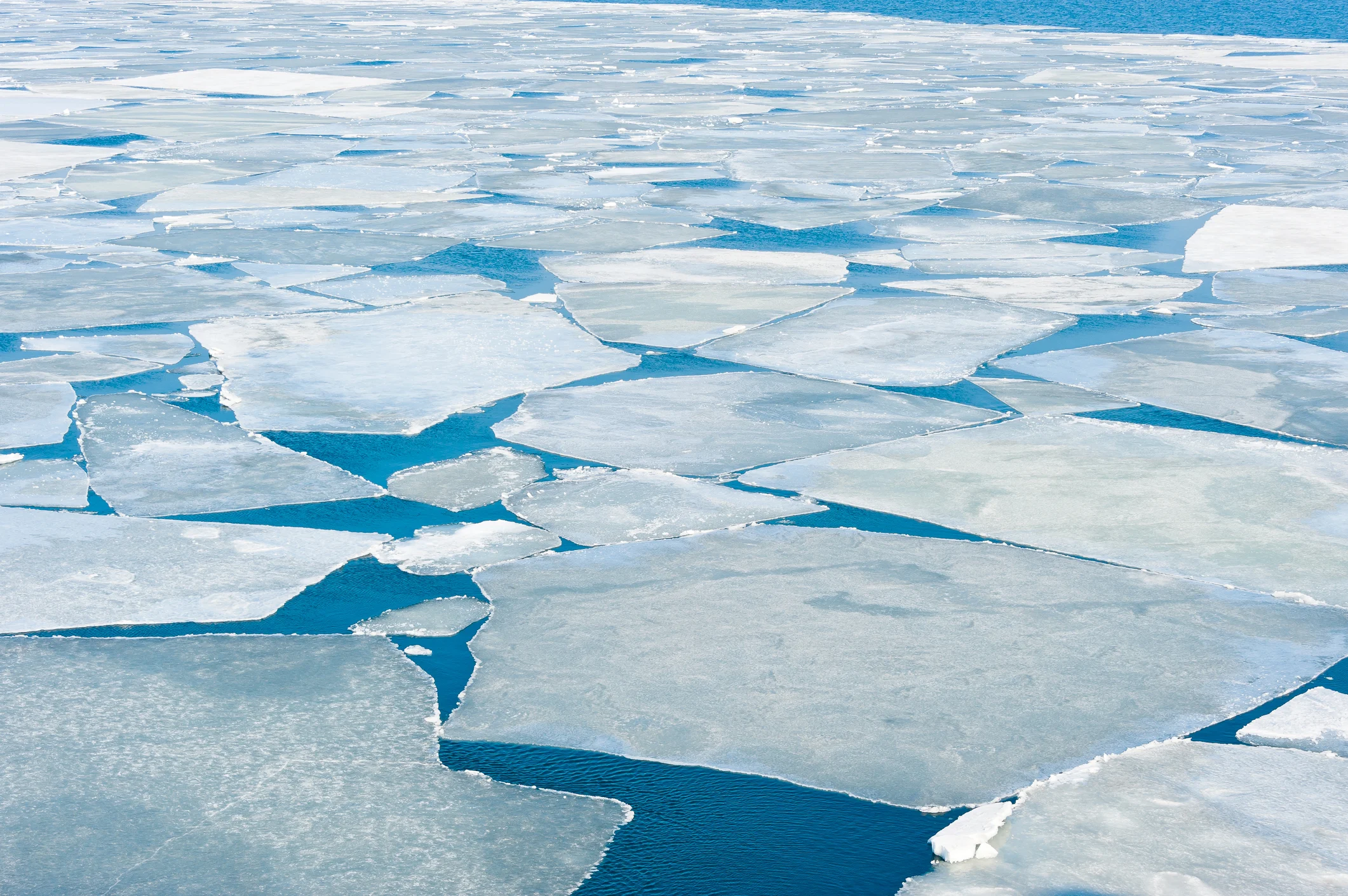 thinning arctic sea ice (tupikov. iStock / Getty Images Plus)