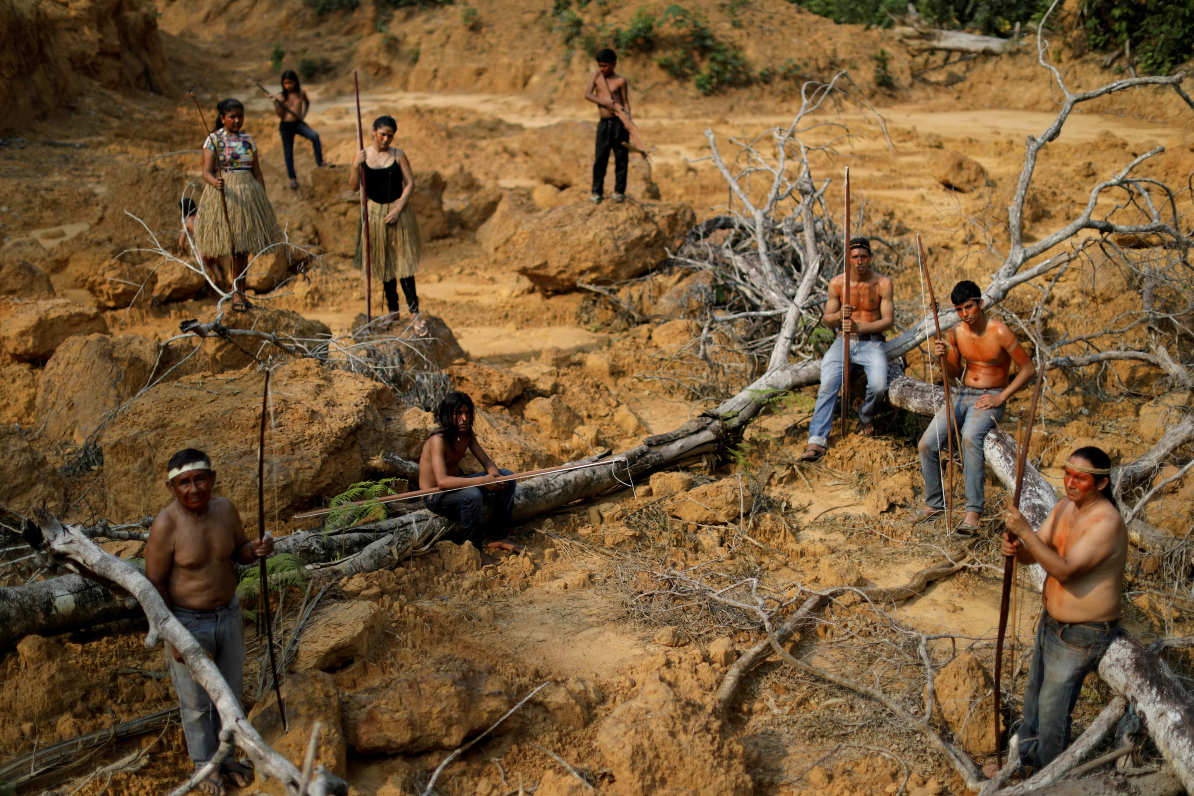 Indigenous Amazon Brazil REUTERS/Ueslei Marcelino - RC116FD51B00/File Photo