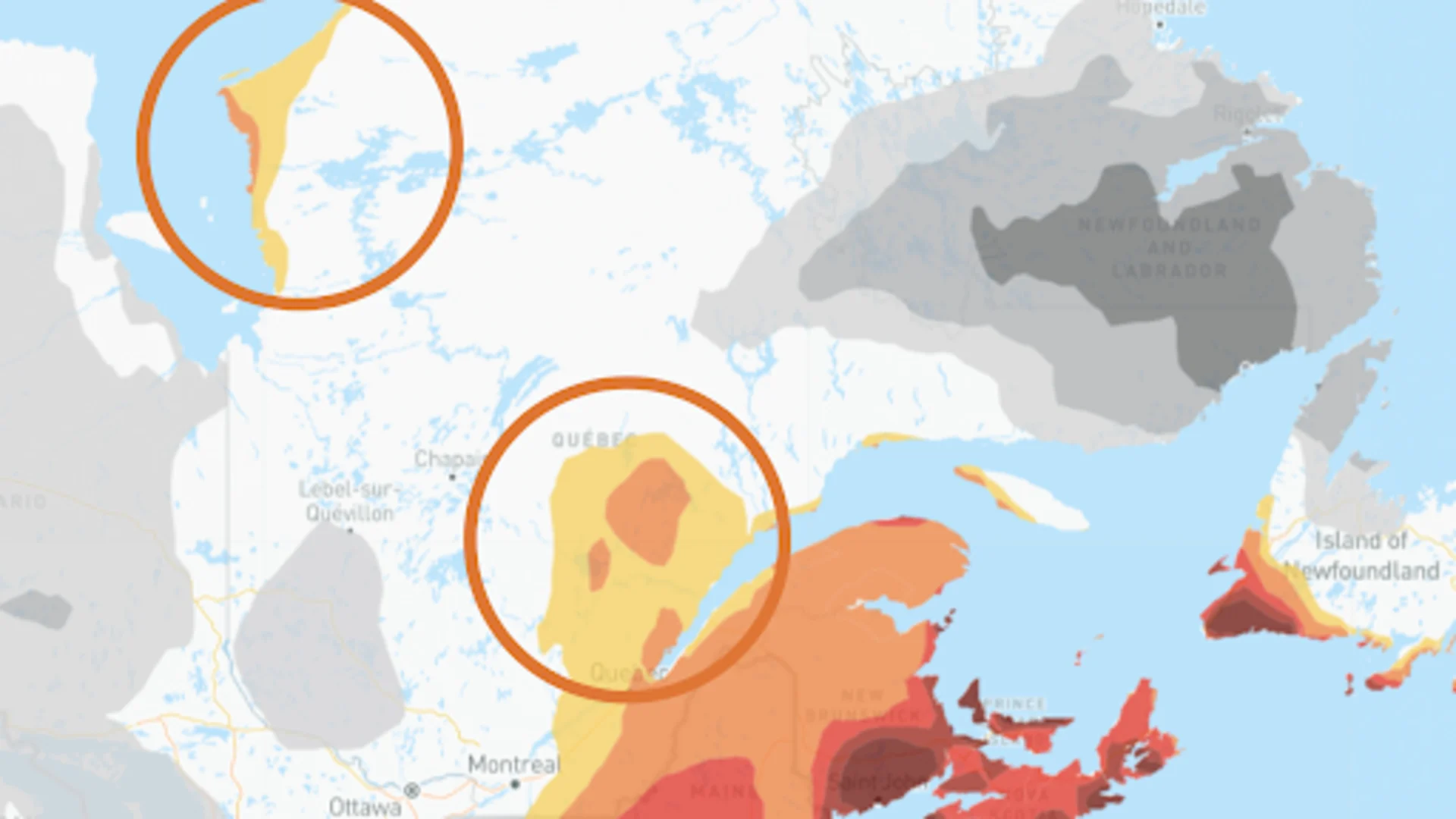 Connaître l’intensité des changements climatiques dans votre région