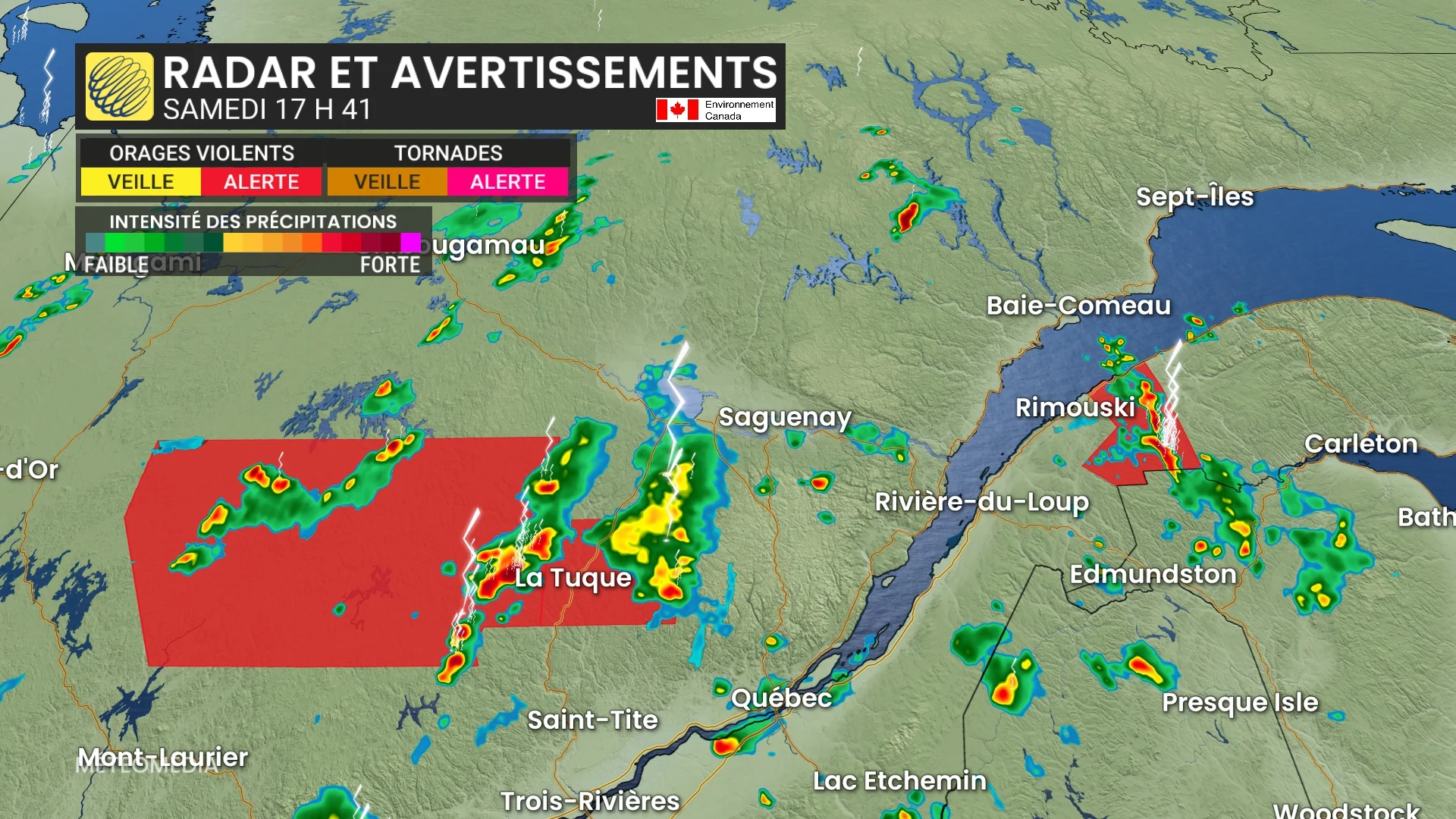 Alerte orages violents pour ces secteurs