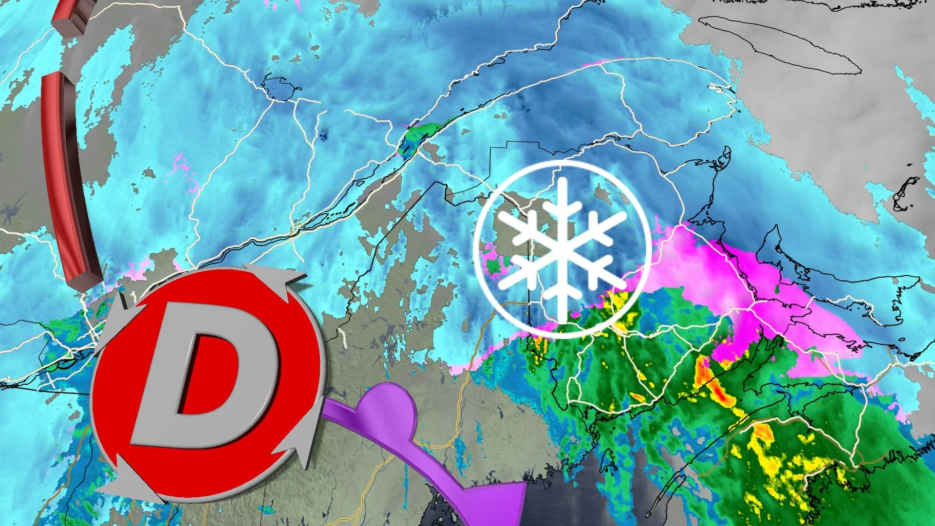 Jusqu'à 70 cm : au tour de l'est du Québec de subir les foudres de la tempête