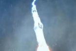 What happened when two bolts of lightning struck Apollo 12