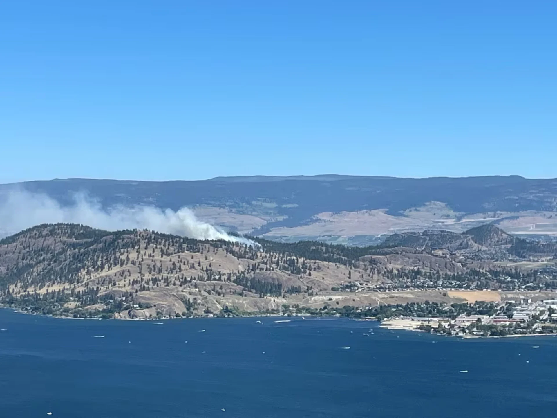 Wildfire under control in Kelowna, B.C., but evacuation alerts remain in effect