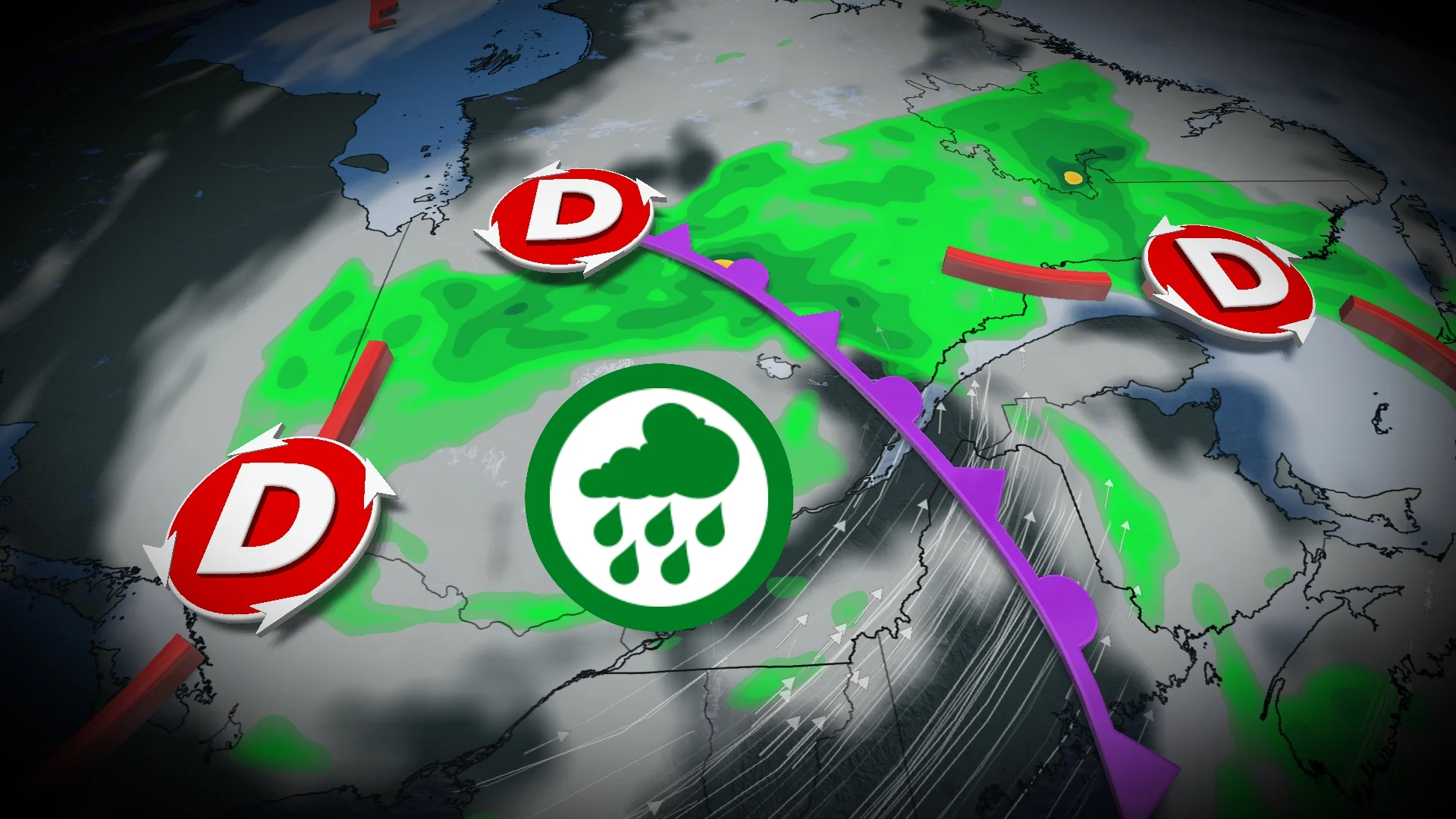 Jusqu'à 75 mm : la journée de dimanche ne sera pas de tout repos pour ces régions. Voyez-les ici.