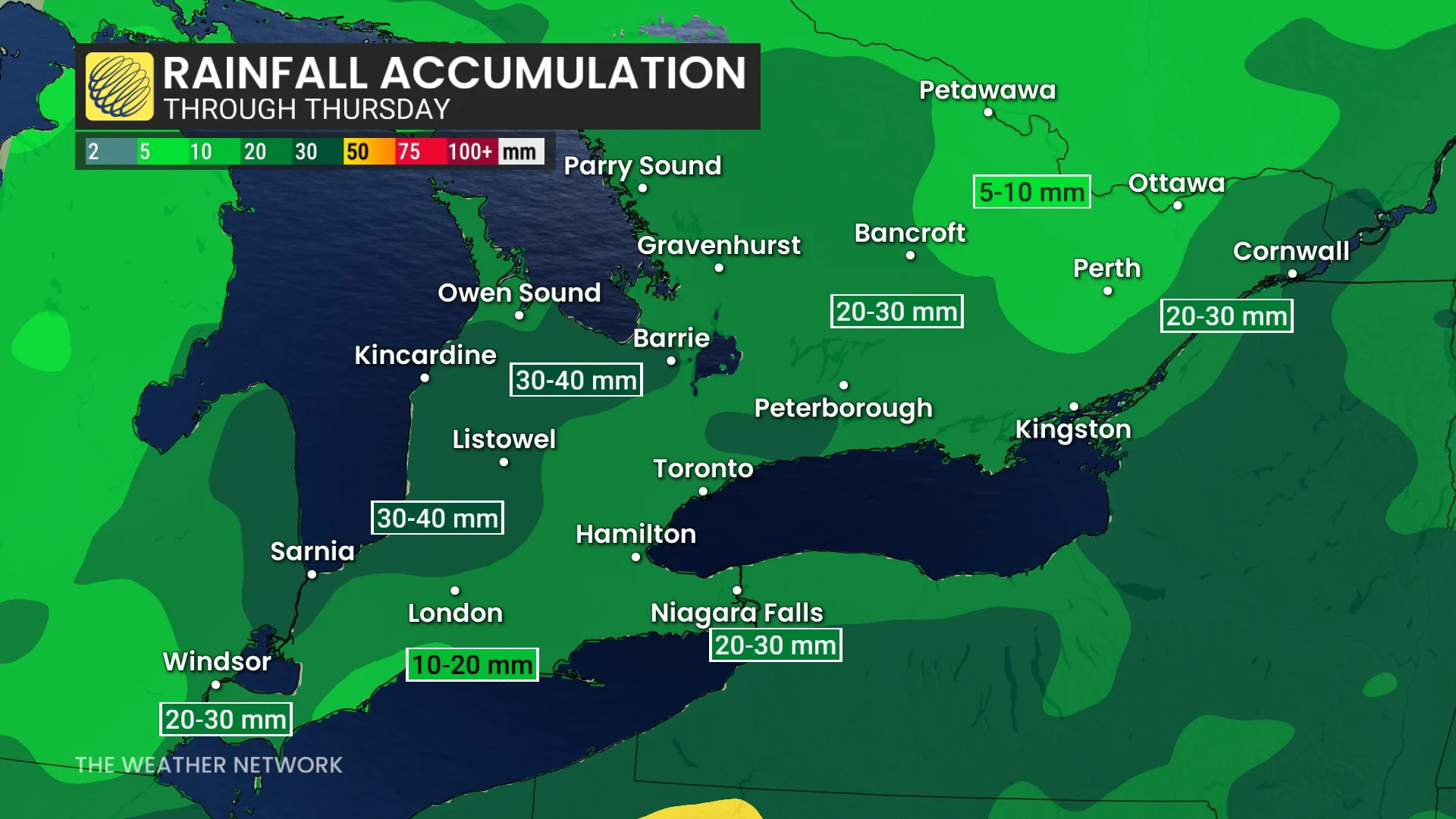 Days of wet weather hit Ontario, risk of severe thunderstorms - The ...