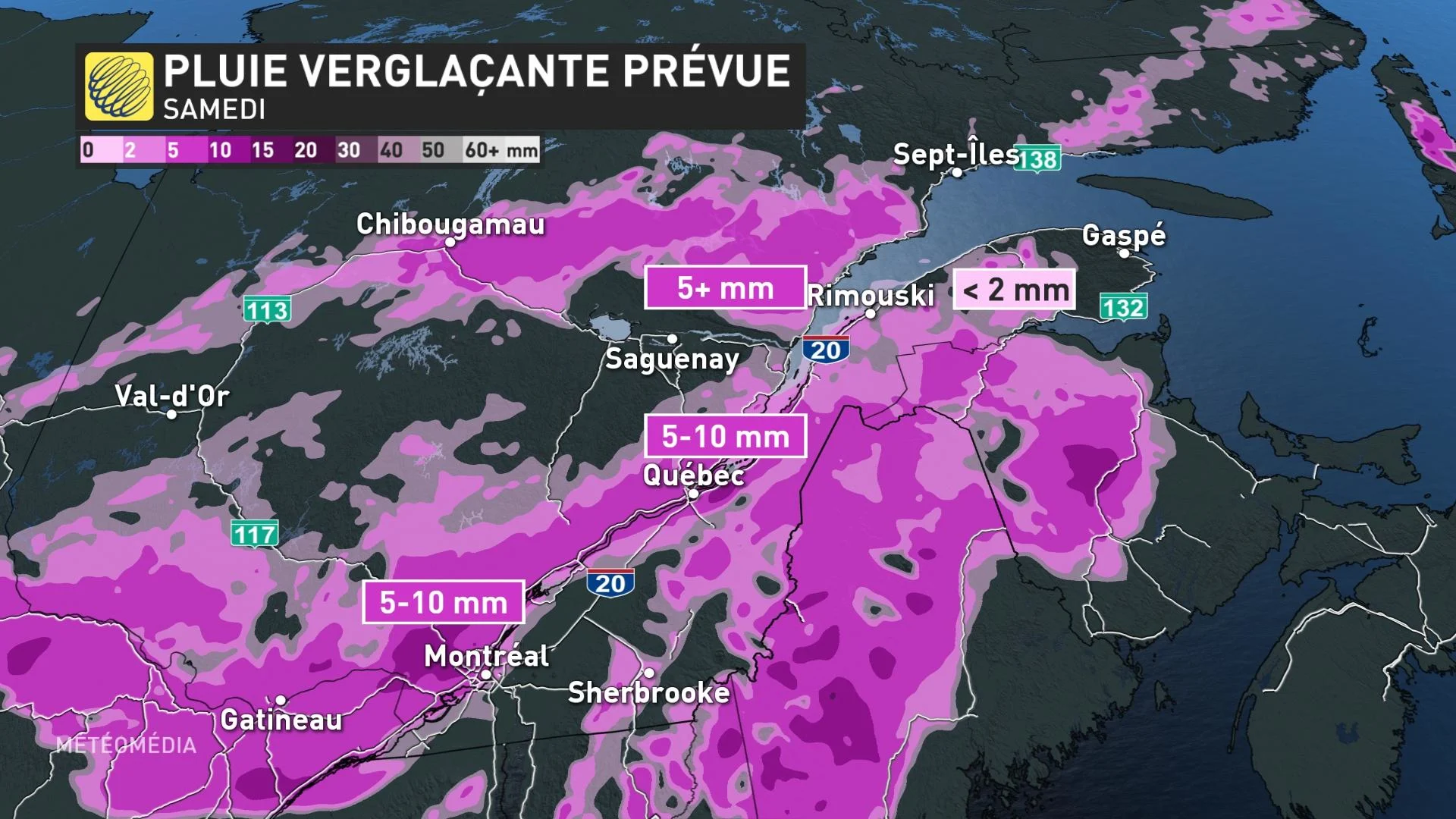 Tempête deuxième vague de tourmente dans le sud du Qc MétéoMédia