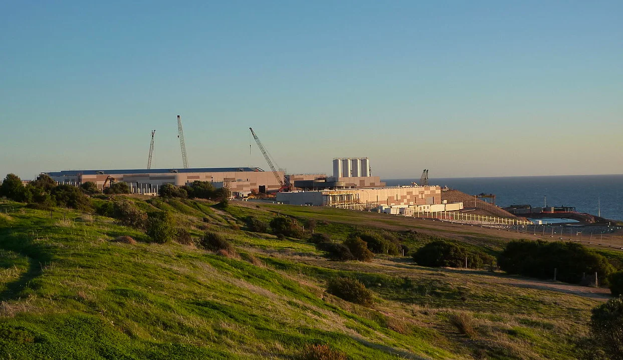 Port Stanvac Desalination Plant in Australia. Credit: Vmenkov/ Wikimedia Commons
