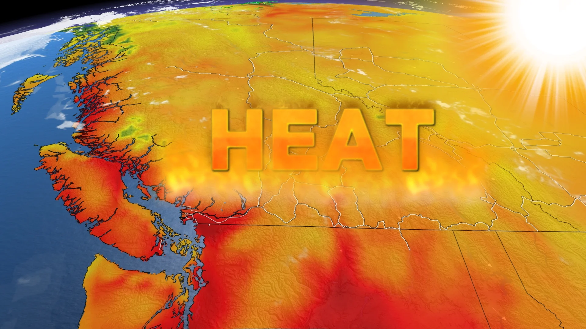 Intense heat parked over B.C. brings health and wildfire threats