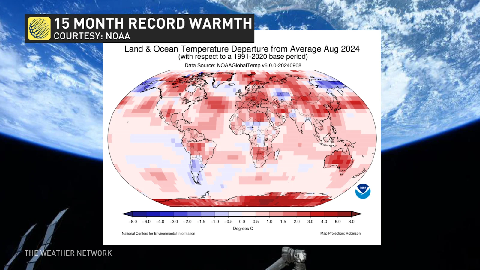 august 2024 world record warmth