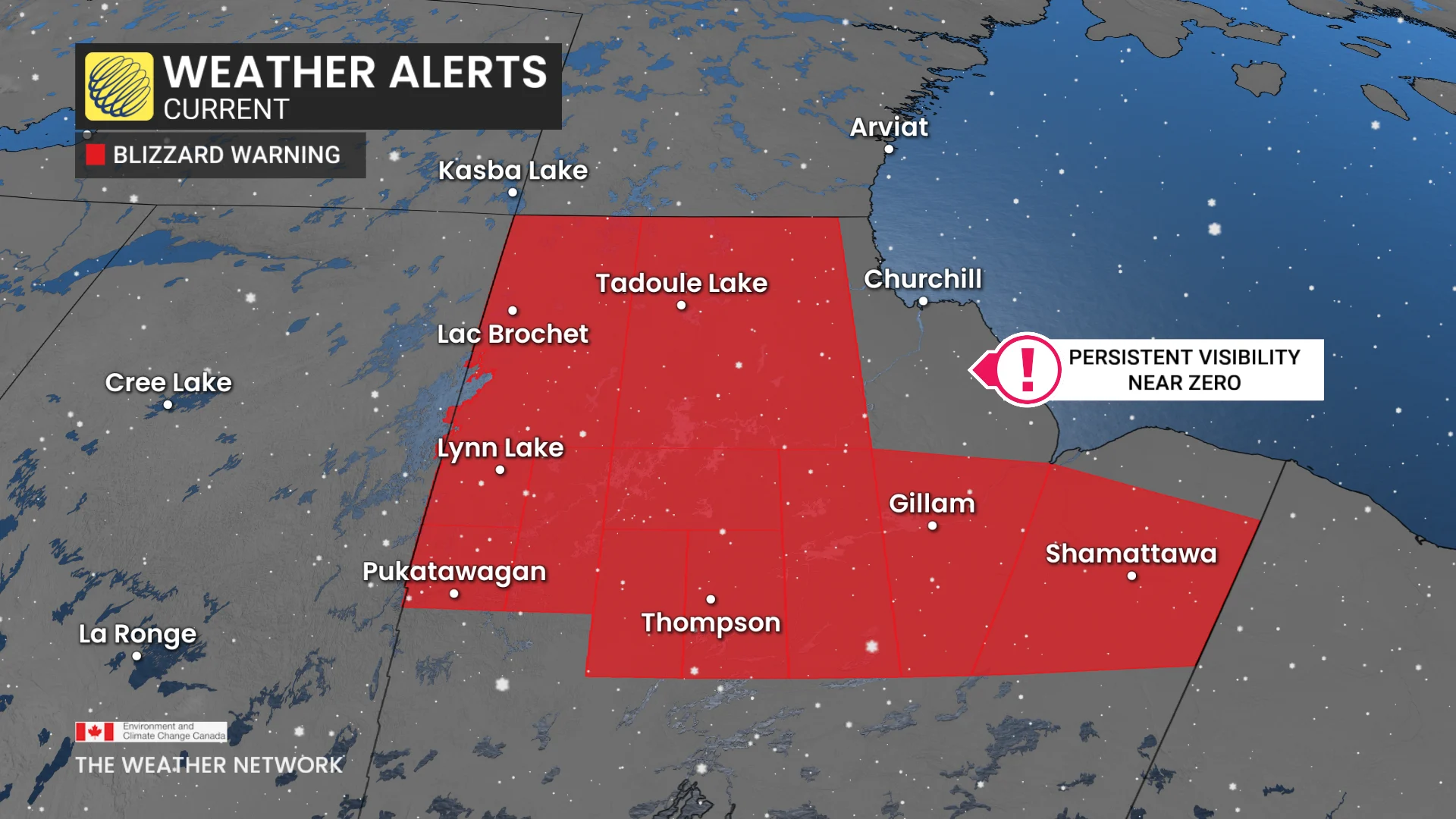 Manitoba Blizzard Warnings April 23 2026