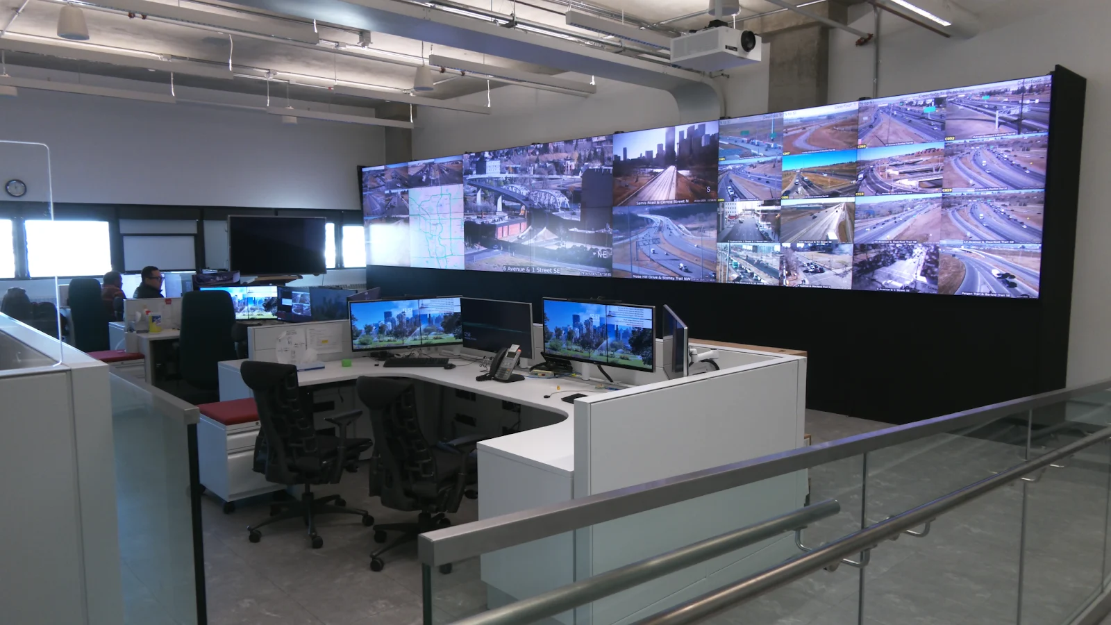 City of Calgary traffic management centre (Connor O'Donovan/TWN)