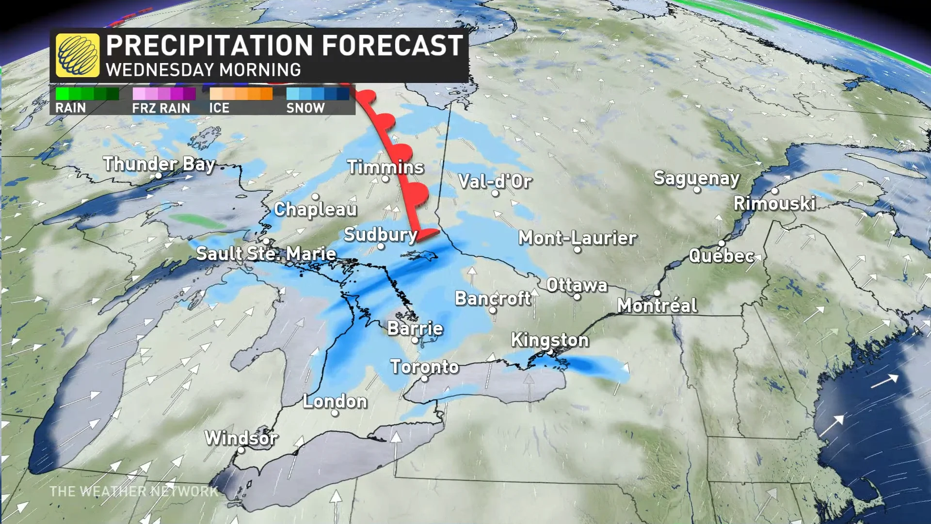 Lingering snow squalls will create more dangerous travel in Ontario ...