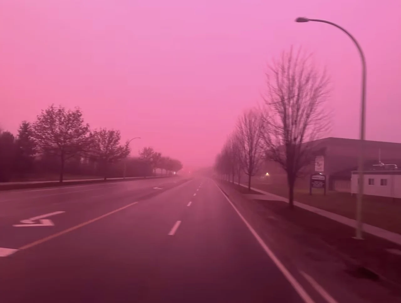 Hued fog/Jay Bertagnolli/CBC