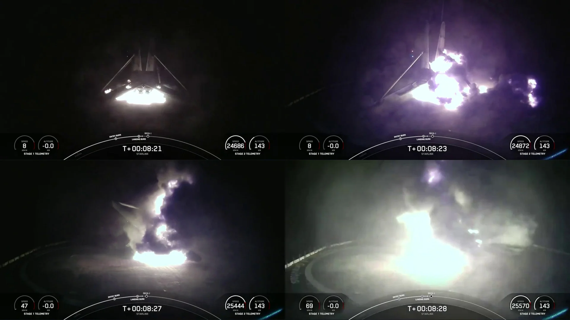 SpaceX-F9-booster-topple-Aug28-2024