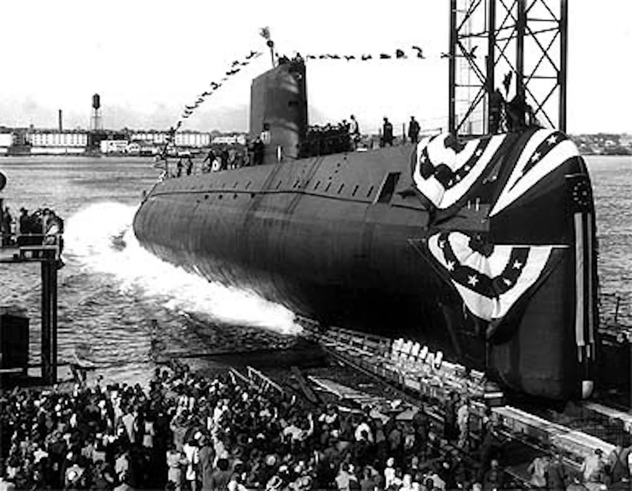 USS Nautilus—world's first nuclear submarine—is commissioned, September  30, 1954