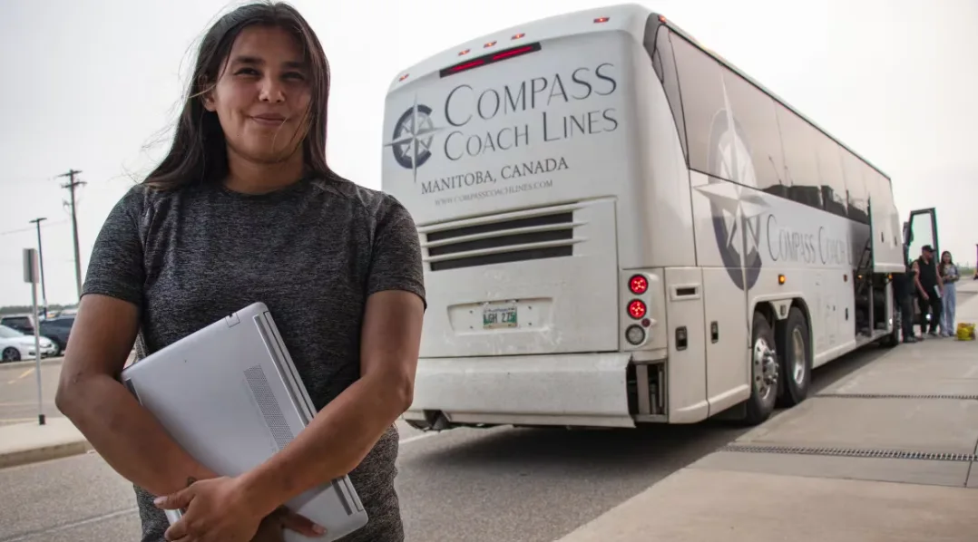 CBC - Pukatawagan Cree Nation fire evacuee - Chelsea Kemp