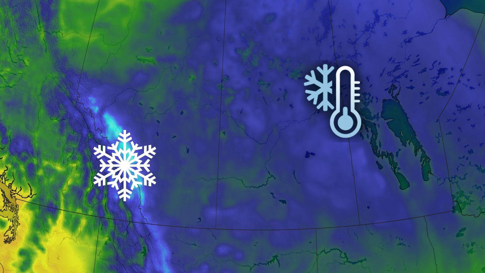 Taste of early fall weather on the Prairies, with cold air, mountain snow