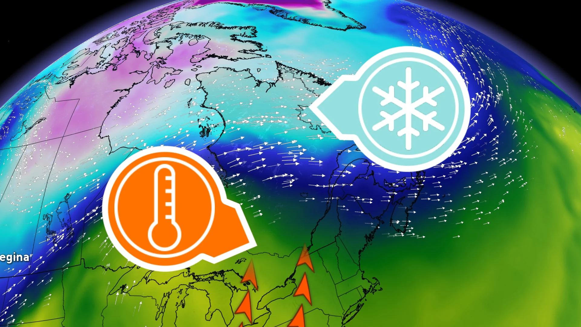 Records de chaleur et tempête de neige au Québec