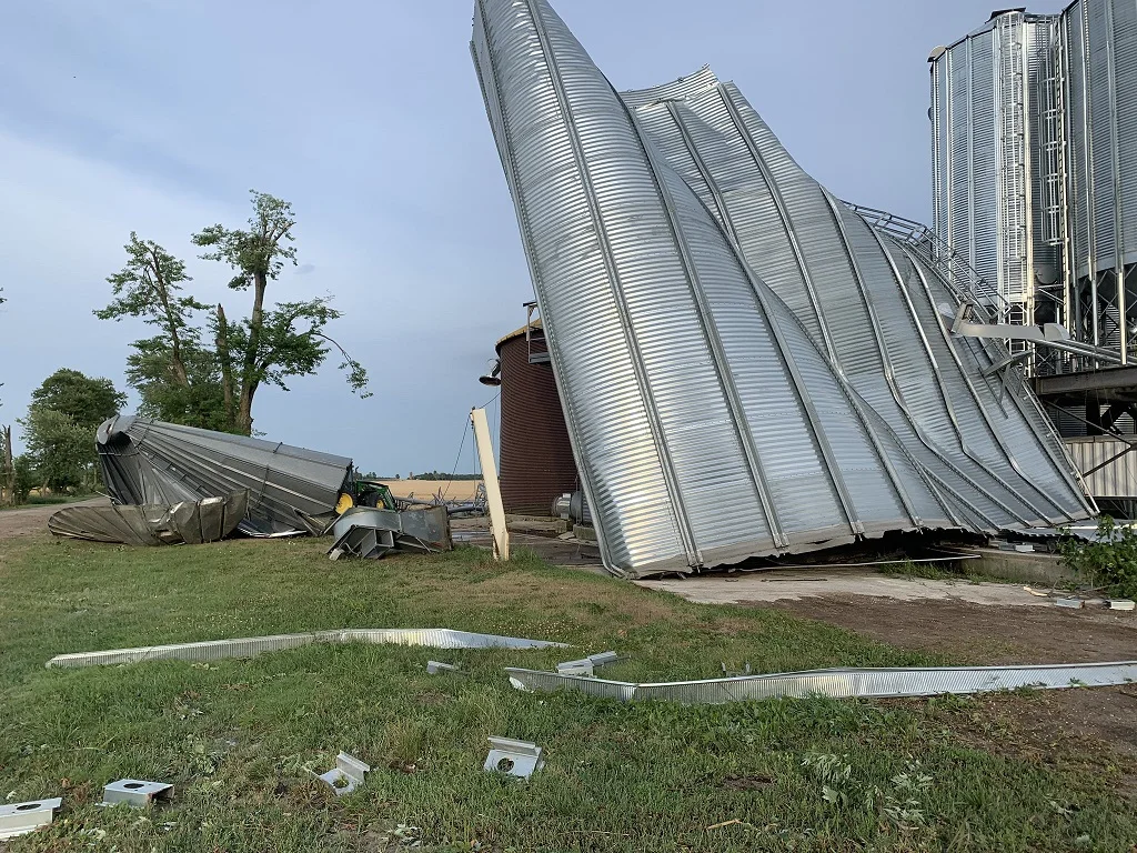 PHOTOS: Possible tornado under investigation after damaging Sunday storms
