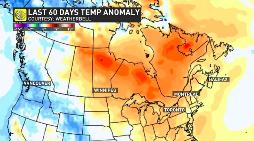 Baron 60 day weather anomaly