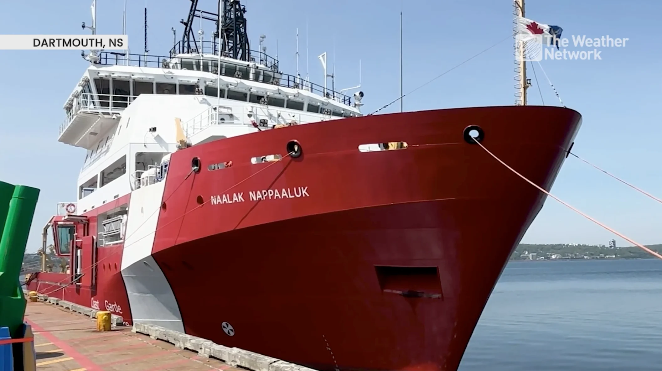 Nathan Coleman: the Canadian Coast Guard officially welcomed Canadian Coast Guard Ship (CCGS) Naalak Nappaaluk to its fleet at the Bedford Institute of Oceanography in Dartmouth, Nova Scotia.
