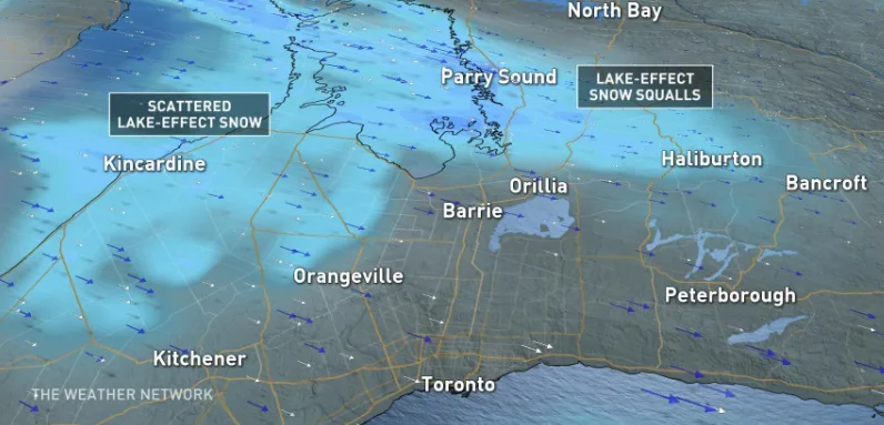 Ontario: Snowy top up this weekend after potent Halloween storm