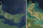 Satellite images show how Fiona's surge sucked sand off P.E.I.'s shores