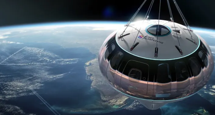 For $125,000, you can take a high-tech hot air balloon into space