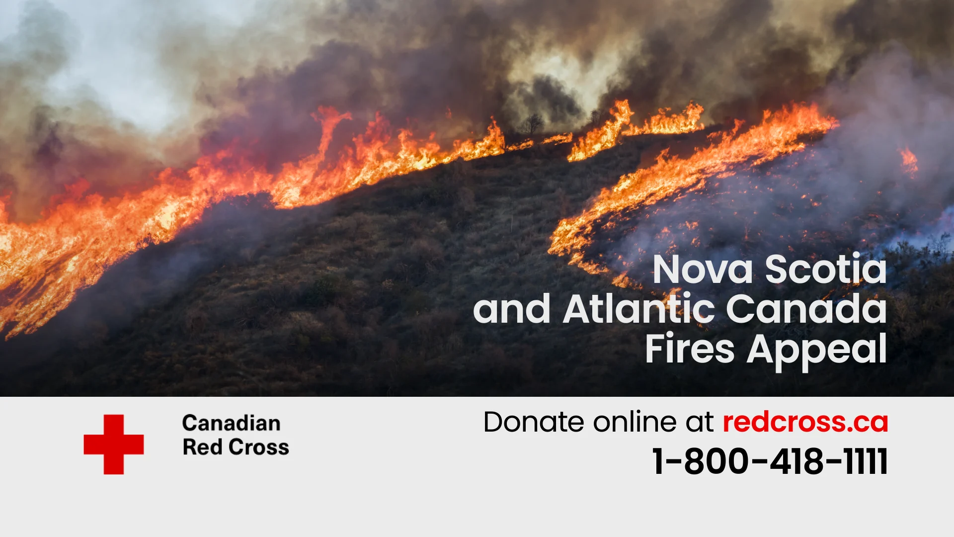 Nova Scotia and Atlantic Canada Red Cross Fire Appeal 2023