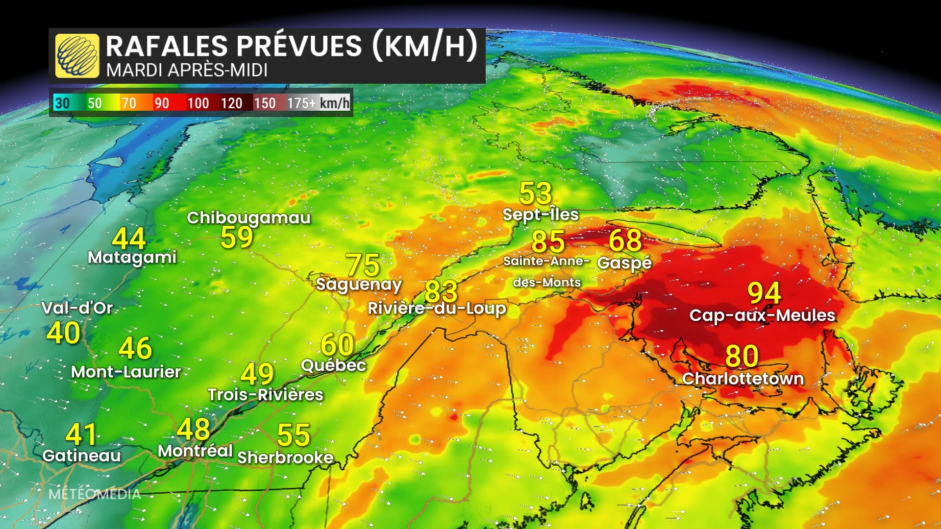 Rafales à 90+ km/h : une tempête automnale se dessine pour ces secteurs