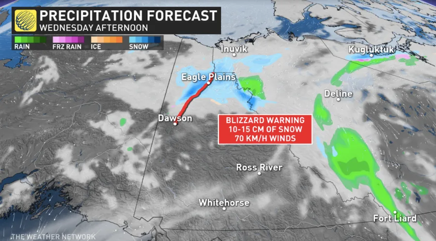 Snow accumulation