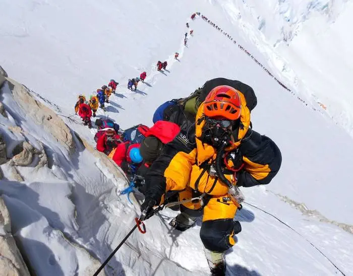 Everest: une épreuve pour le corps et l'esprit. Entrevue ici