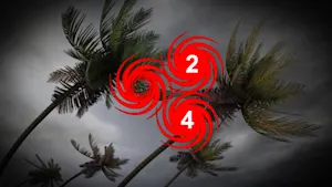 Rare : trois systèmes tropicaux menacent l’Amérique du Nord en même temps. Détails ici.
