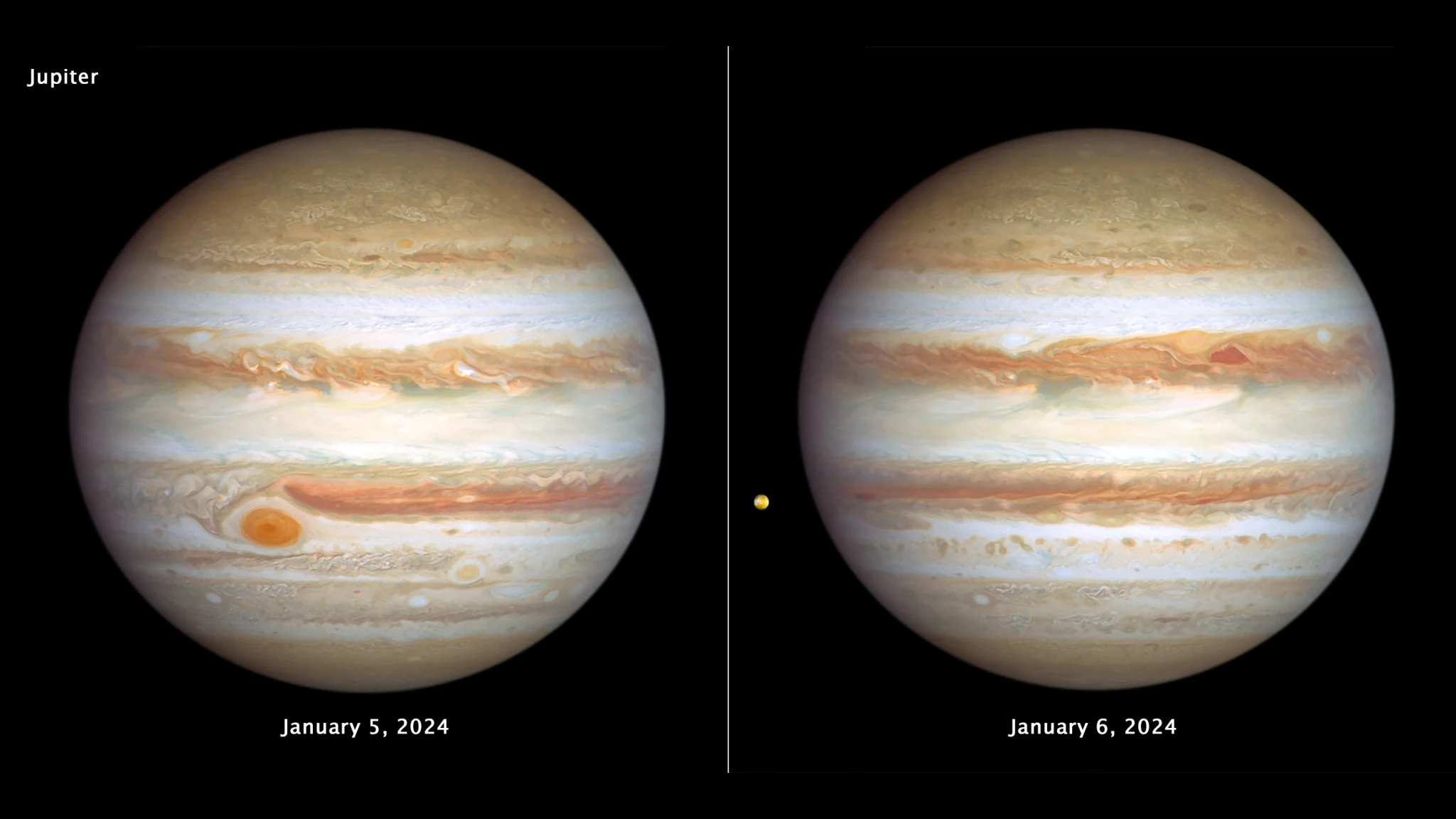 Hubble Jupiter Jan2024 - STScI