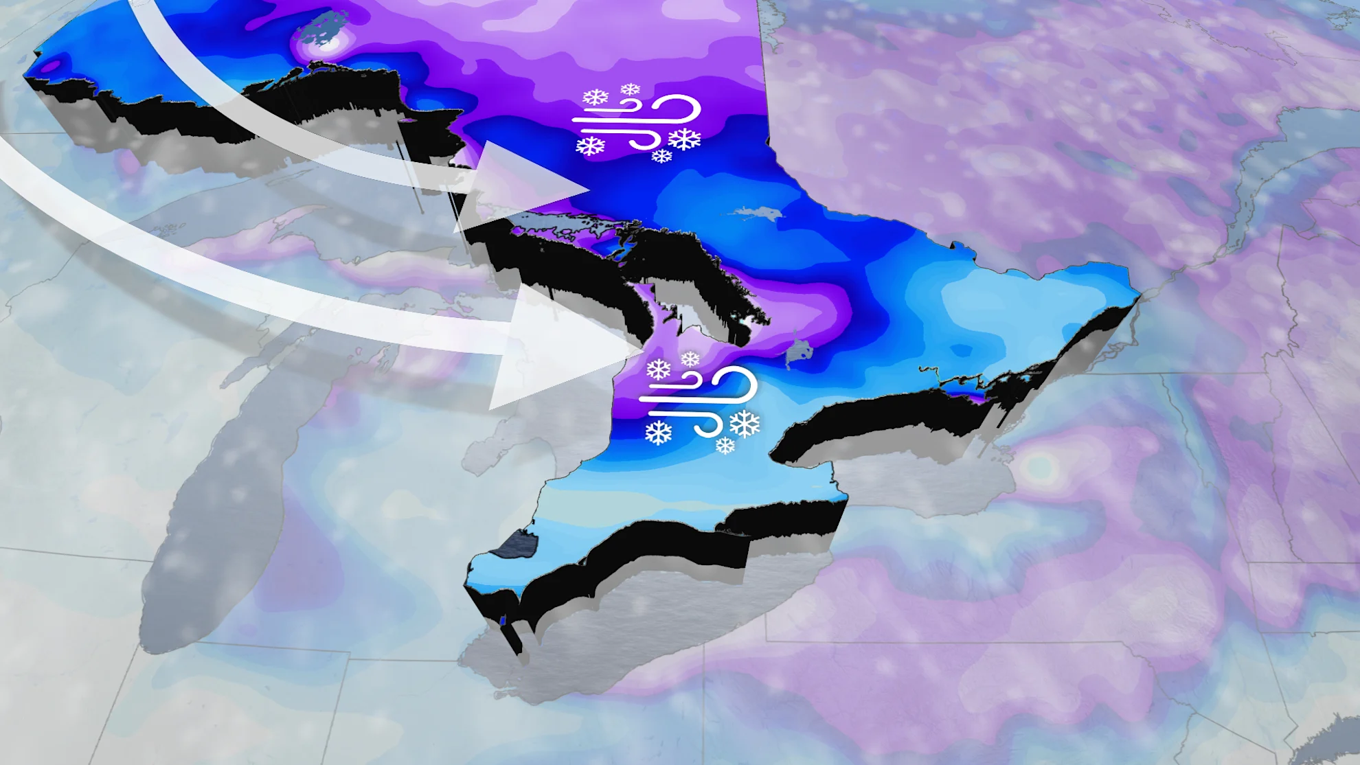 Ontario's first major snow squall event threatens 'overwhelming' totals 