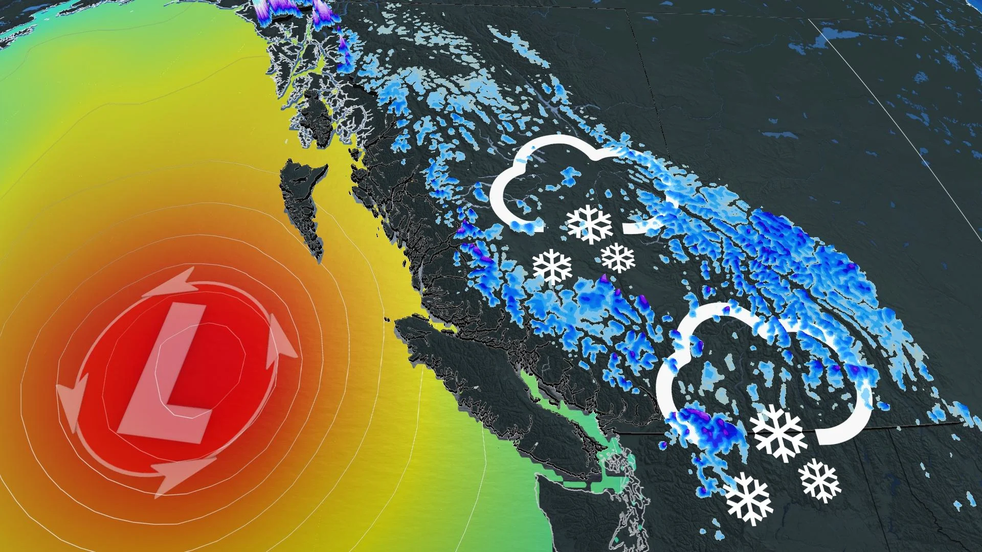 Dusting of snow in B.C. before fall arrives, but isn't sign of pattern change