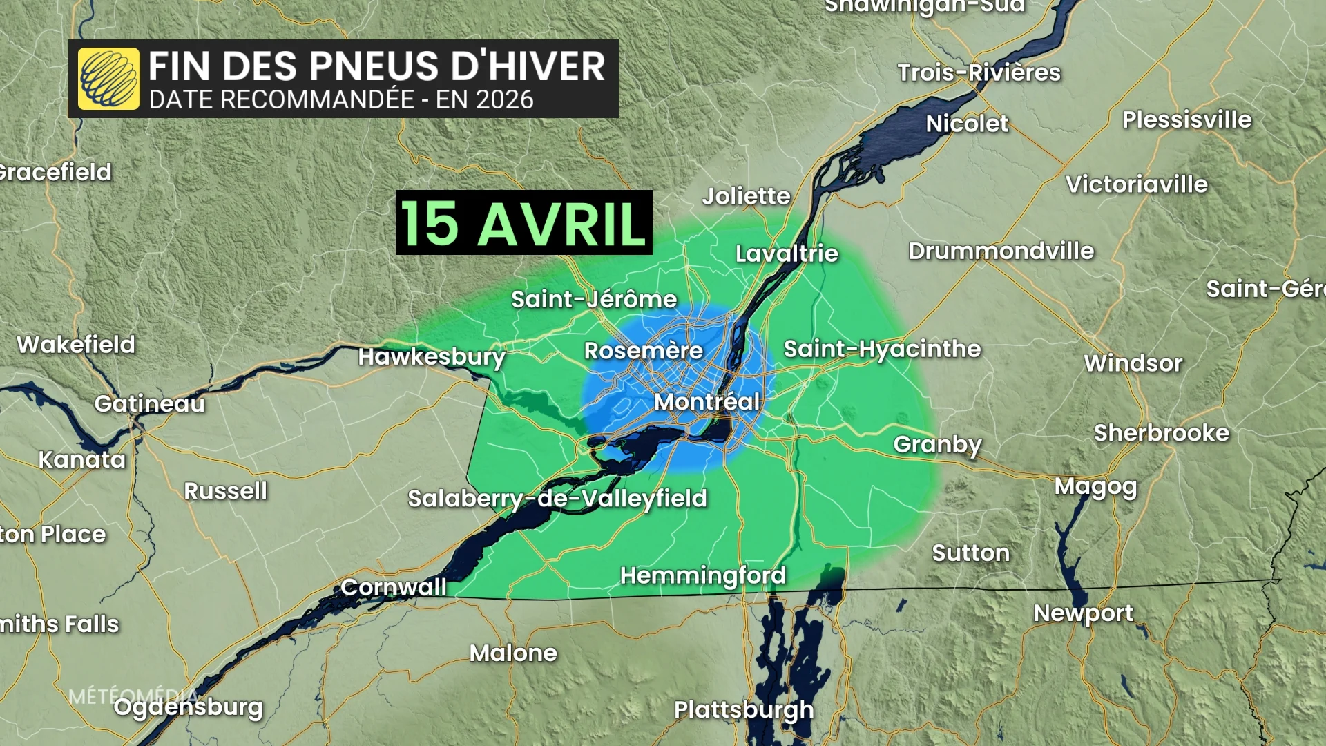 Changement de pneus : le bon moment selon votre région