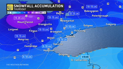 Widespread winter travel advisories as snow spreads back into Ontario - The  Weather Network